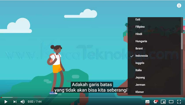cara menerjemahkan video yang tidak ada subtitle